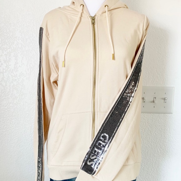 Guess Maila Women’s Zippered Hoodie / Jacket - Picture 1 of 13